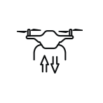 drone icon arrows
